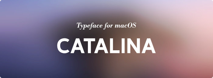 Font Manager for macOS Catalina