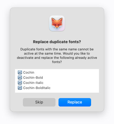 Prevent font conflicts