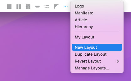 Manage font body text templates