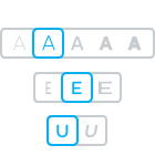 Filter fonts